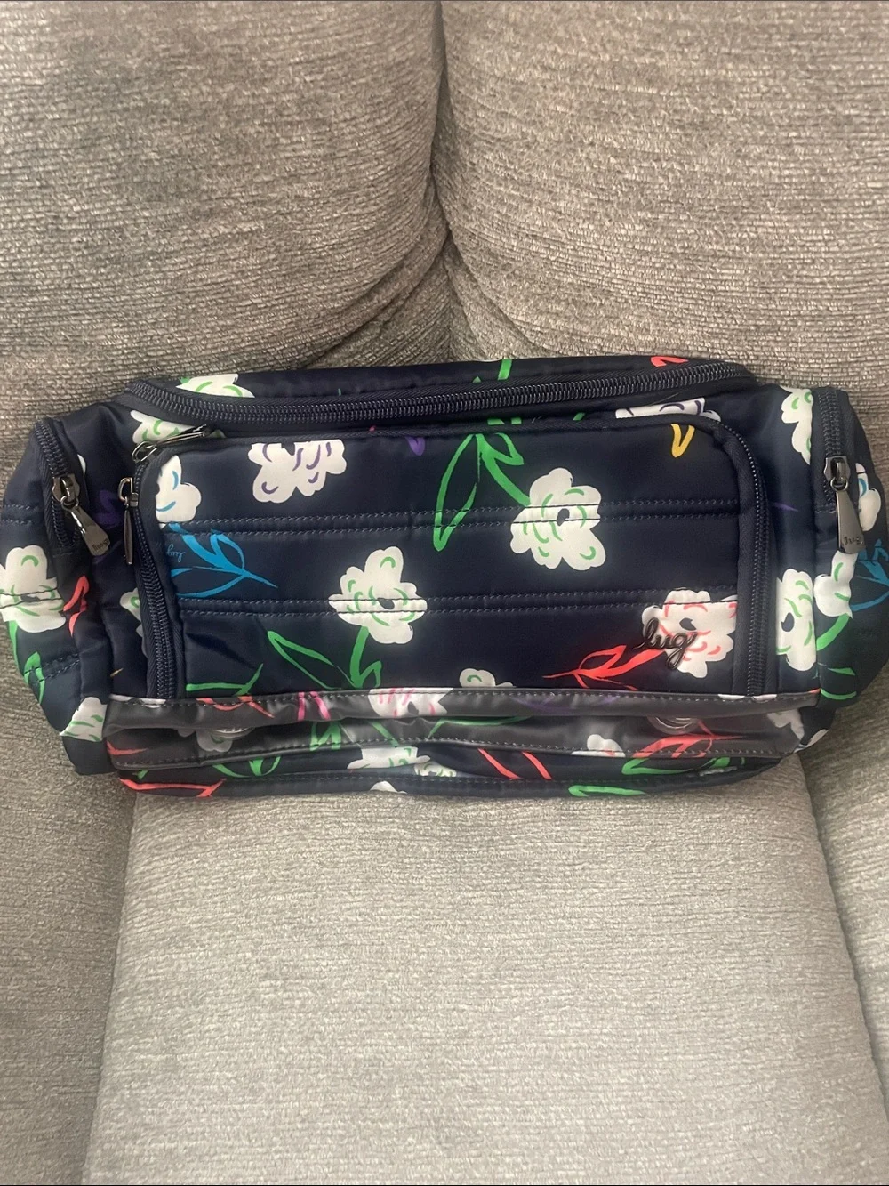 Lug Trolley Bright Floral
